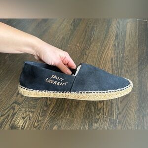 Saint Laurent navy Espadrilles for Men size 44 US 11